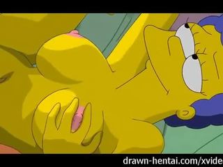 Simpsons hentai - homer fucks marge