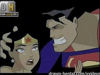 Keadilan liga seks klip - superman untuk bertanya-tanya wanita