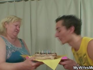 Lemu mother inlaw lures him into adult clip